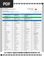 Official Ballot Ballot ID: 35120006 Precinct in Cluster: 0024A, 0025A