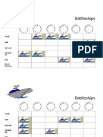 Battleships - Template