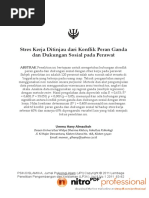 Download stress kerja konflik peran ganda by mey SN311784179 doc pdf