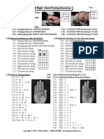 PB Right Hand Picking Exercises: I M A P