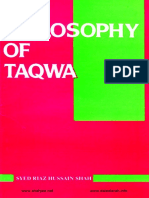 Philosophy of Taqwa