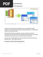 SAP Connectivity With MS Excel SCN