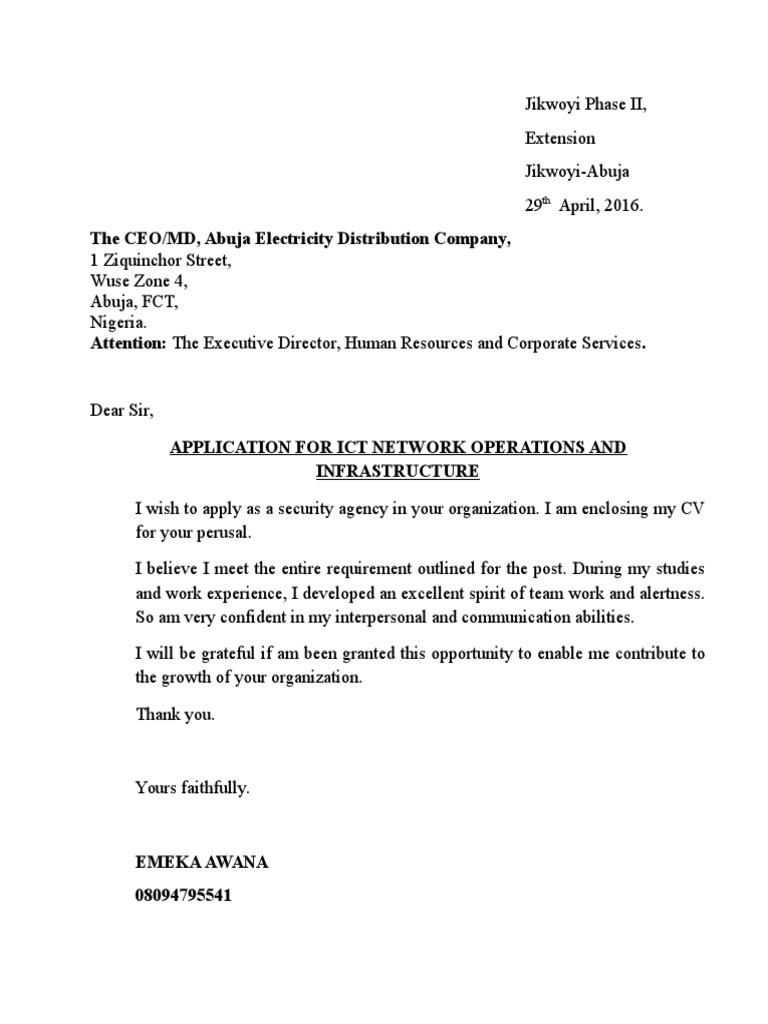 Application for ICT Network Operations | PDF | Economies | Business