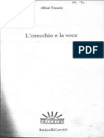 Alfred Tomatis, ORECCHIO E VOCE PDF