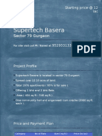 Supertech Basera Sector 79 Gurgaon