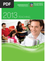 Download School of Education Teaching Program Information leaflet by Faculty of the Professions SN31179062 doc pdf