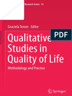 (Social Indicators Research Series 55) Graciela Tonon (Eds.) - Qualitative Studies in Quality of Life - Methodology and Practice-Springer International Publishing (201