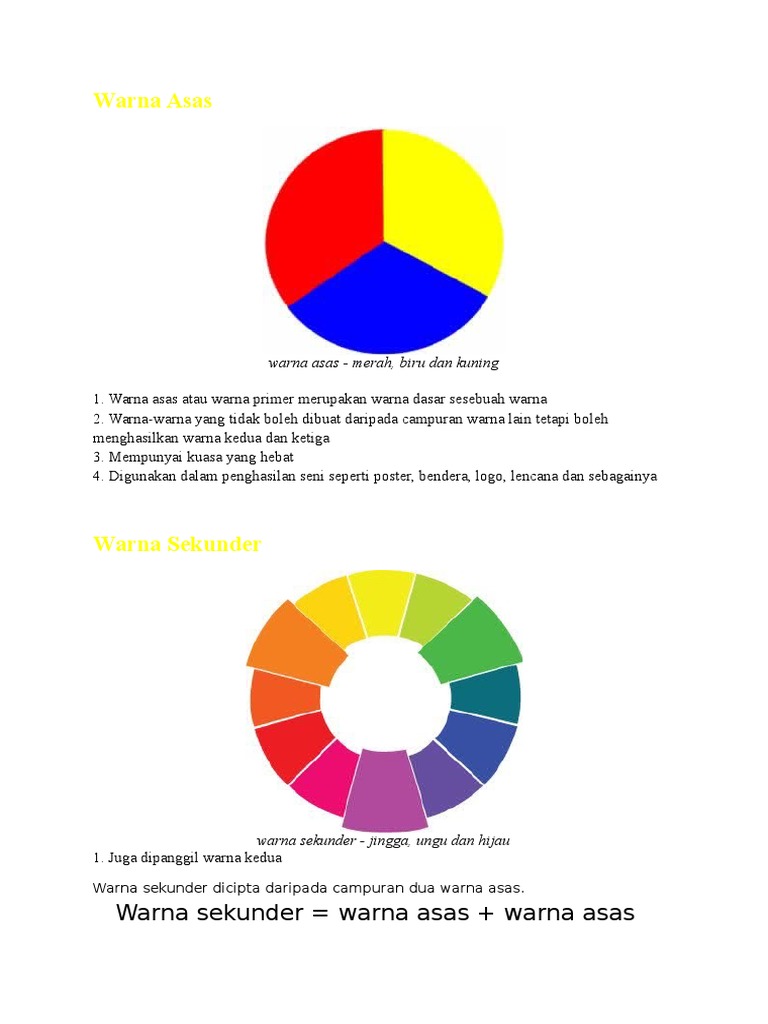 Warna Asas