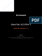 Lenovo Ideatab A2109a-F Ug v1.0 SP 20130115