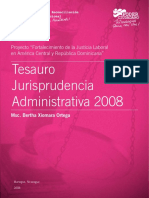 Tesauro Jurisprudencia Administrativa