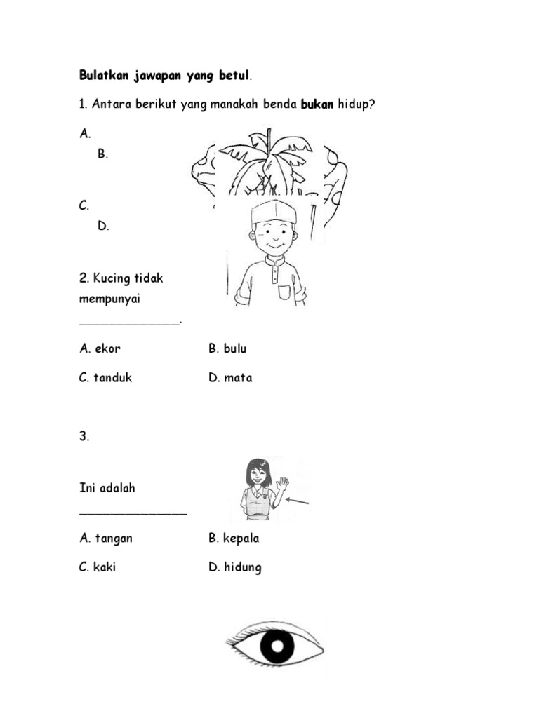 Bulatkan Jawapan Yang Betul Pdf