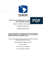 La Discrecionalidad en la Asignación de Recursos Públicos Federales destinados a las Organizaciones de la Sociedad Civil en México