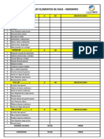 Check list elementos izaje hidromfd