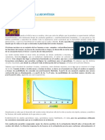 Sistema Nervioso y Aprendizaje