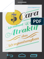 5 Cara Membuat Website Atraktif Dan Menguntungkan PDF