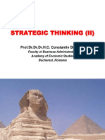 Strategic Thinking 