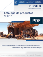 Catalogo Productos Trilift Manipulacion Componentes Maquinaria Pesada Mineria Mesas Trabajo