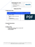 Dep & Rollback Plan PRD157 Collection Processing To Check Status in Agcm