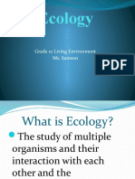 Ecology