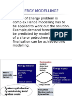 Energy Modelling