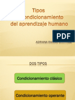 Tipos de Condicionamiento