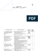 Planificacion Sexto Junio Julio 2015