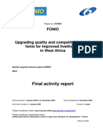 Fonio: Final Activity Report