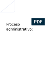 Proceso Administrativo