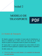 Modelo de Transporte