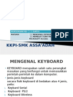 Melakukan Entry Data Aplikasi Dengan Menggunakan Keyboard