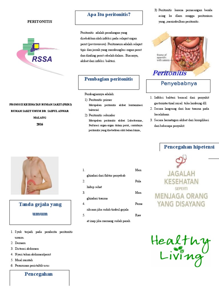 Leaflet Peritonitis | PDF