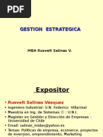Gestion estrategica 