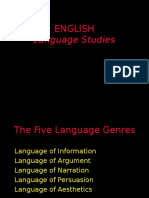 Language Studies: English