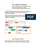 Método de Minimos Cuadrados