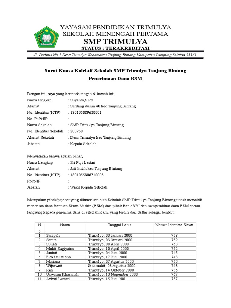 Surat Kuasa Doc Malaysia