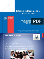 Cambios NCH 2728