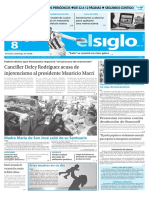 Edición Impresa El Siglo 08-05-2016