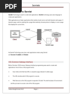 Introduction To Servlet: Servlets