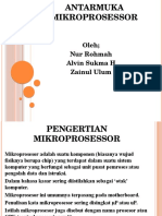 Antarmuka Mikroprosessor - Untuk Presentasi