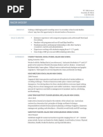 racermoody teachingresume