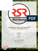 Recommended Hotels and Guesthouses 2013 Edition - Nürburgring, Germany