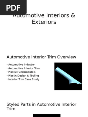 Automotive Interiors Exteriors