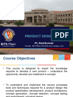 Product Design: BITS Pilani