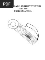 Manual Clamp On Tester Pce Lct1 en