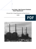 EPRI Case History Study High Pressure Feedwater Heater Replacement