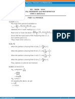 JEE - MAIN - 2016 Physics, Chemistry and Mathematics CODE E (Solution) Part-A: Physics