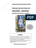 MODEL 6650B: Operating Instructions For