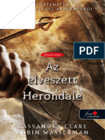Cassandra Clare Robin Wasserman Az Elveszett Herondale ...