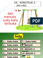 Literasi k2 (Suku Kata Terbuka)