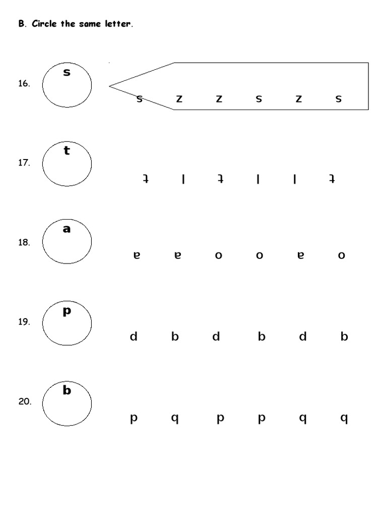 Letter Recognition and Patterns | PDF